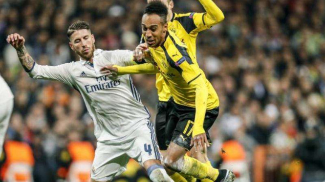 Pertandingan Real Madrid kontra Borussia Dortmund di Liga Champions