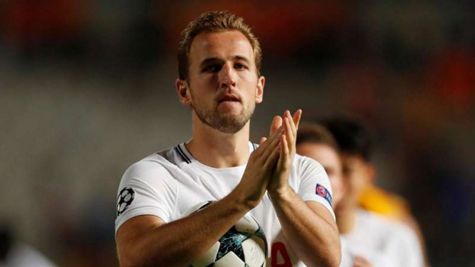 Penyerang Tottenham Hotspur, Harry Kane.