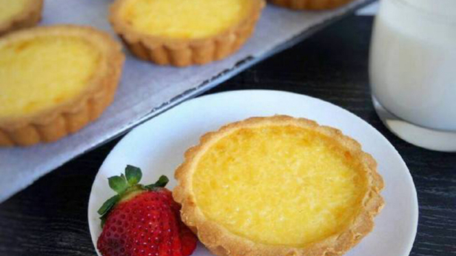 Cheese tart.