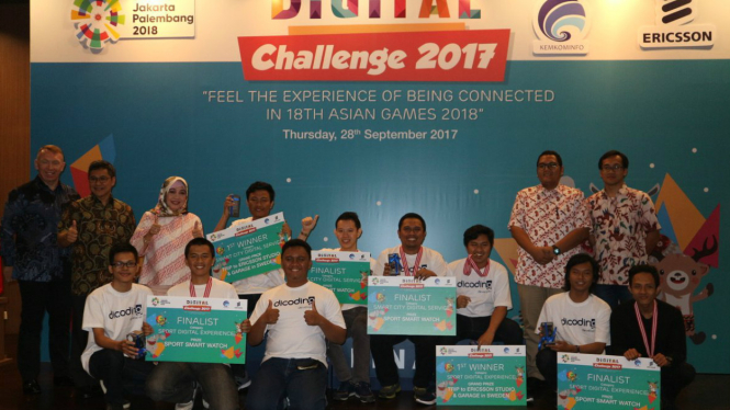 Enam finalis hackathon Digital Challenge 2017 