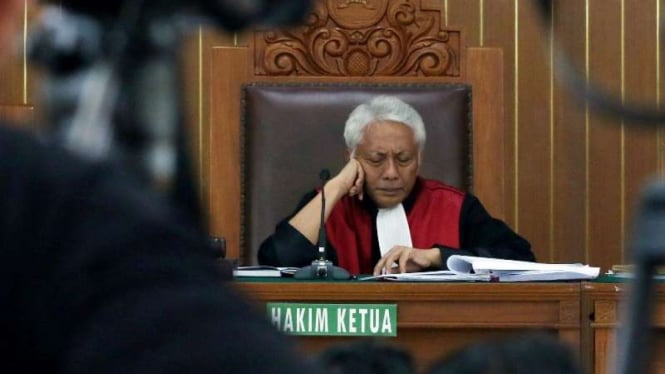 Hakim tunggal sidang praperadilan gugatan Setya Novanto atas KPK, Cepi Iskandar.
