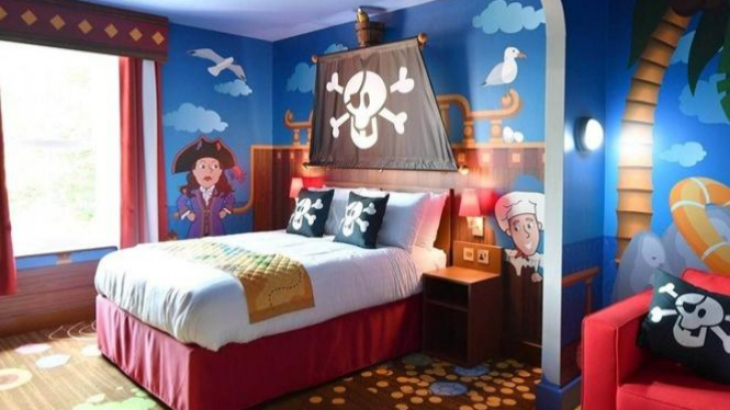 Hotel dengan Desain Kamar Lucu  Favorit Anak anak