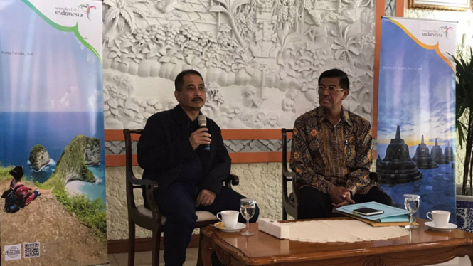 Menteri Pariwisata Arief Yahya dan Dubes RI untuk Kerajaan Thailand Ahmad Rusdi