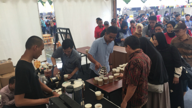 Gedung Sate Festival Semarak Pesta Rakyat di Bandung.