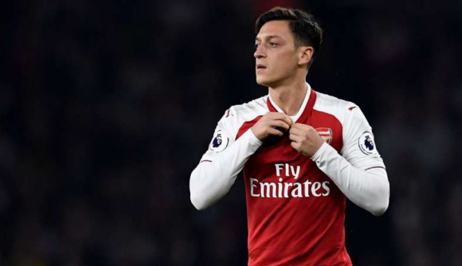 Gelandang Arsenal, Mesut Oezil.