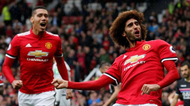 Gelandang Manchester United, Marouane Fellaini