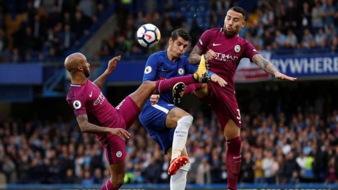 Pertandingan Chelsea melawan Manchester City