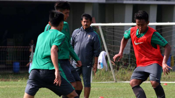 Latihan Timnas Indonesia U-19