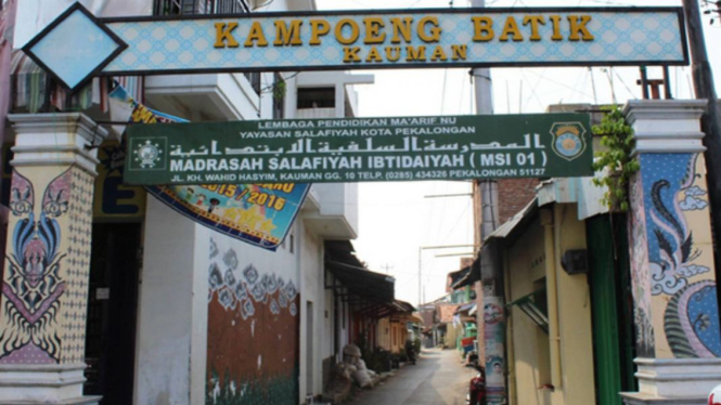 Kampung Batik Kauman di Pekalongan