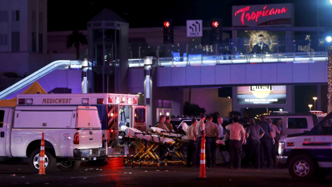 Penembakan Brutal Konser Musik Las Vegas, Puluhan Orang Tewas