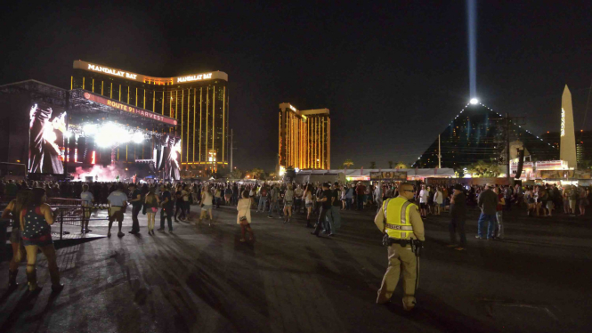 Penembakan Brutal Konser Musik Las Vegas, Puluhan Orang Tewas.
