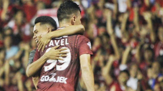 Selebrasi gol bomber PSM Makassar, Pavel Purishkin