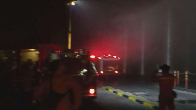 Kebakaran di apartemen dan mal Bellevue di Cinere