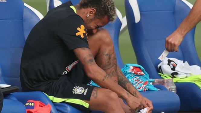 Pemain Timnas Brasil, Neymar.