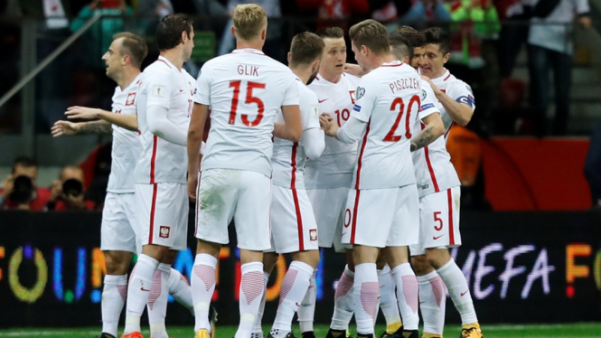 Timnas Polandia lolos ke Piala Dunia 2018