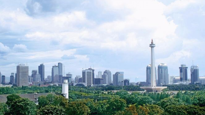 Jakarta, Ibukota negara Indonesia.