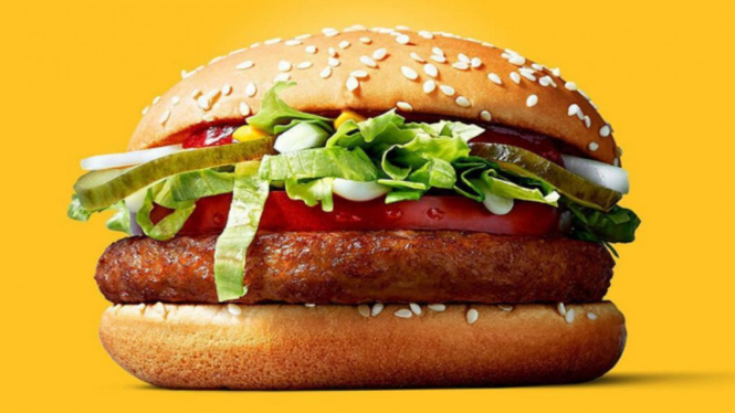 Burgen vegan McDonald's