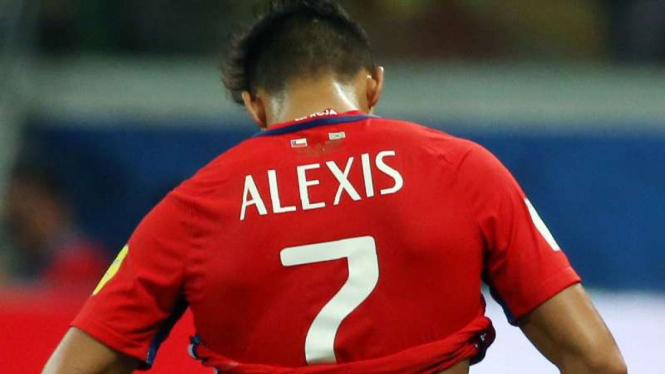 Winger Arsenal asal Chile, Alexis Sanchez, akankah ke MU? 