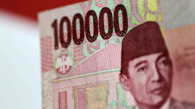 sorot non tunai - uang rupiah - uang pecahan - pecah - uang kertas