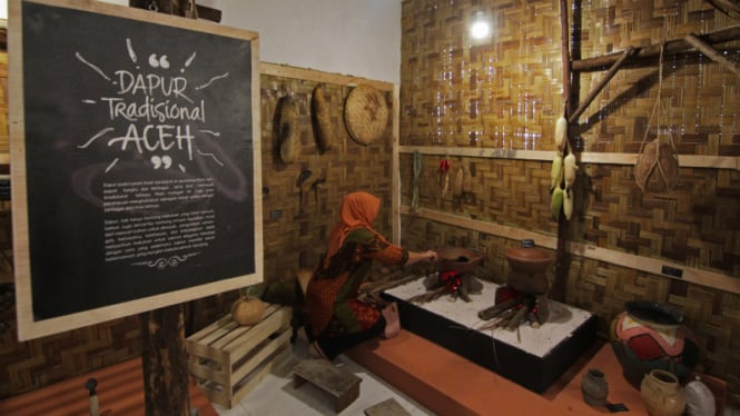 Dapur tradisional Aceh.