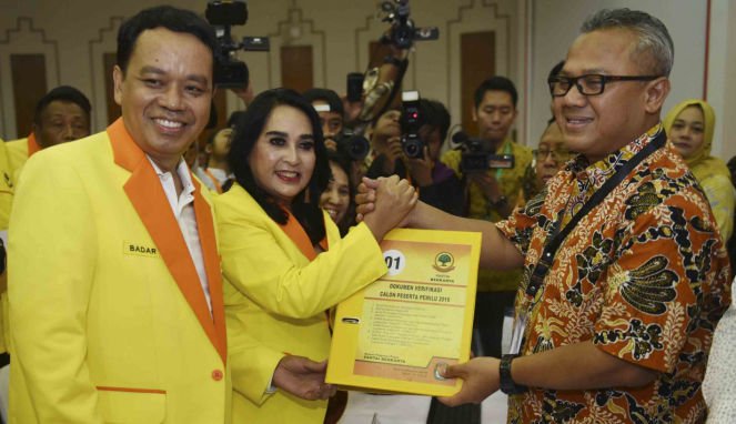 Parpol Berkarya daftar Pemilu 2019 ke KPU RI