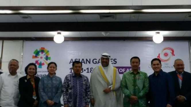Wakil Presiden Jusuf Kalla bertemu dengan Komite Olimpiade Asia (OCA). 