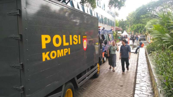 Pengamanan Balai Kota diperketat jelang pelantikan Anies-Sandi