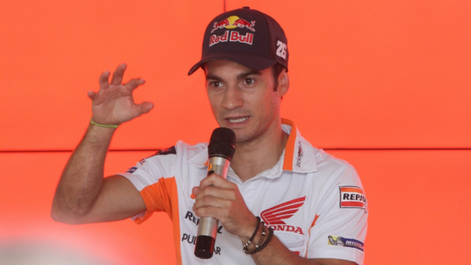 Pembalap Repsol Honda, Dani Pedrosa