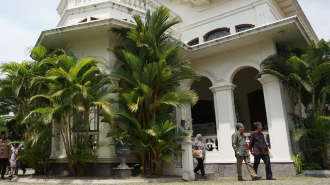 Rumah rampasan dari terpidana korupsi jadi Museum Batik.