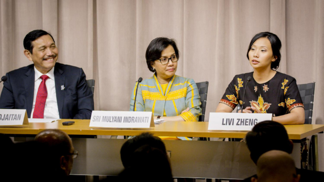 Luhut Pandjaitan, Sri Mulyani, dan Livi Zheng