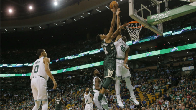 Duel Boston Celtics vs Milwaukee Bucks di NBA 2017