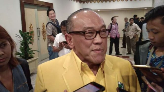 Ketua Dewan Pembina Golkar Aburizal Bakrie