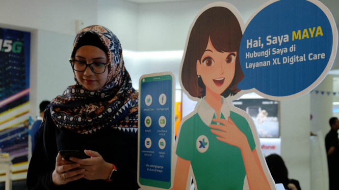 XL Axiata merilis asisten virtual bernama MAYA.