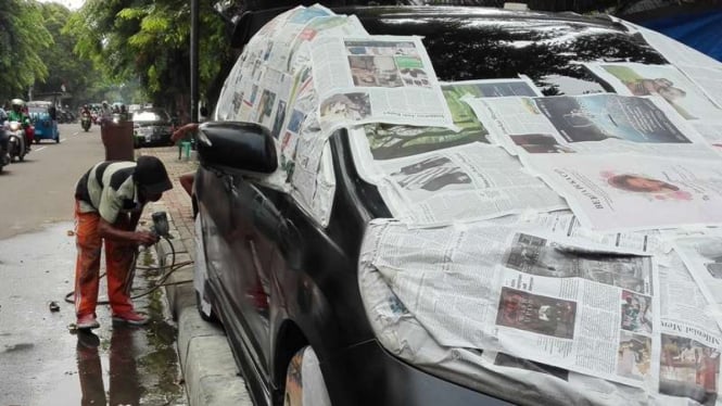 Pilih Bengkel Cat  Mobil Pinggir Jalan Untung atau Buntung 