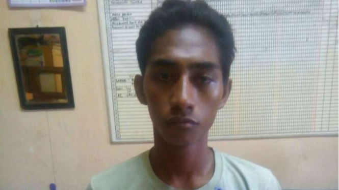 Dalim Indo Saputra (20), pelaku penculikan terhadap Siti Fatimah (13)