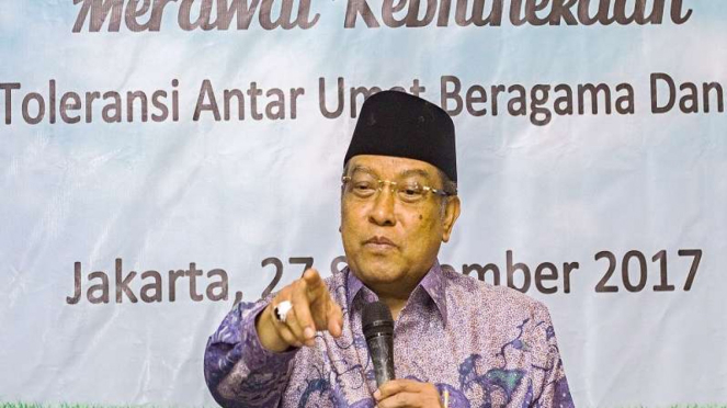 Ketua Umum Pengurus Besar Nahdlatul Ulama (PBNU) Said Aqil Siroj.