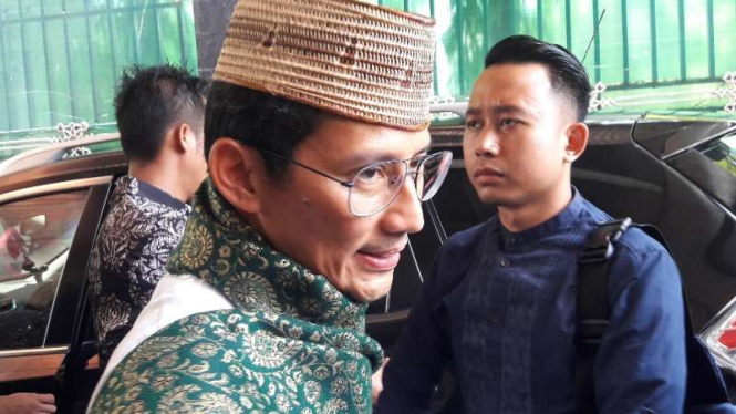 Wakil Gubernur DKI Sandiaga Uno.