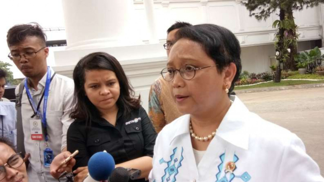 Menlu Retno Marsudi.