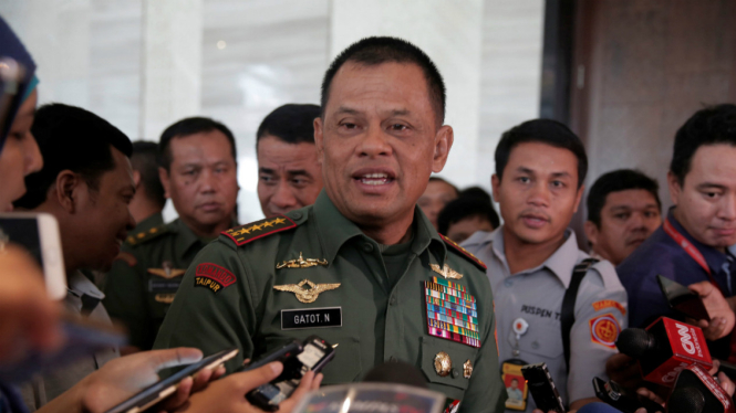 Mantan Panglima TNI Jenderal Gatot Nurmantyo.