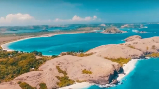 Kawasan Mandalika, Nusa Tenggara Barat. (Foto ilustrasi).