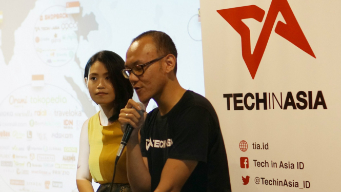 Konferensi pers Tech in Asia 2017