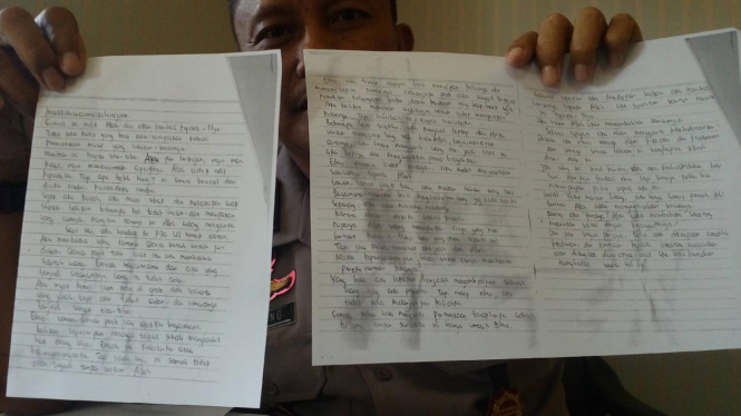 Surat yang Ditinggalkan Mahasiswi UI sebelum Menghilang