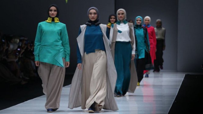 Koleksi L.tru di Jakarta Fashion Week 2018