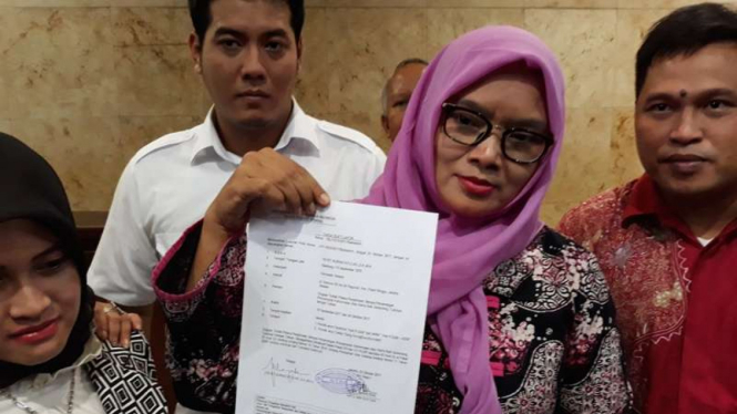 Kader Gerindra laporkan politikus Hanura Inas Zubir ke Bareskrim Polri