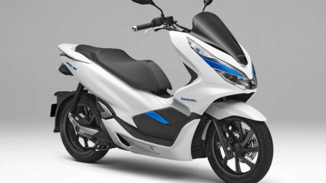 Honda PCX Electric. Ilustrasi.