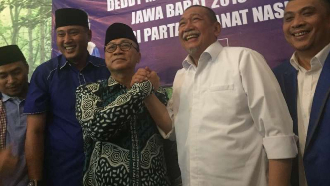 PAN resmi usung Deddy Mizwar jadi cagub Jawa Barat.