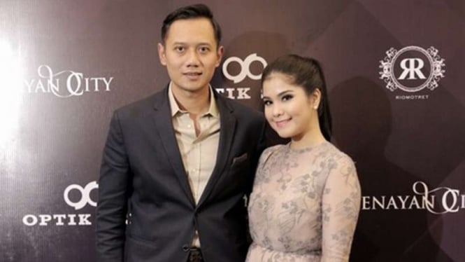 Agus Harimurti Yudhoyono dan Annisa Pohan