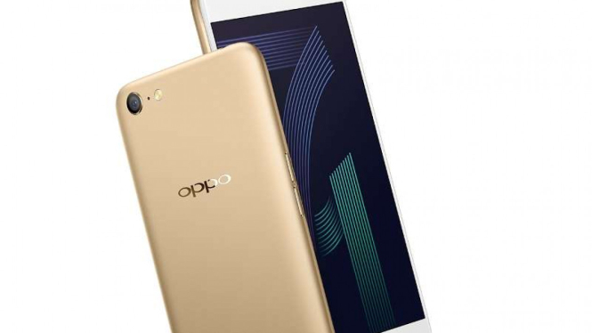 Oppo A71 Gold.