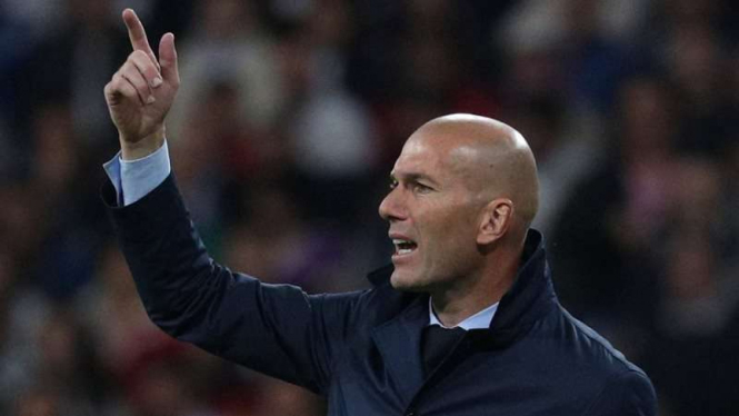 Pelatih Real Madrid, Zinedine Zidane