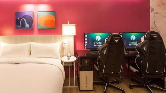 i Hotel, hotel bagi para gamers, di Taiwan